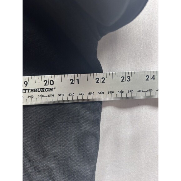 Ganni Women’s XXS Black Oversized Pullover Hoodie Software Isoli Side Slit - Picture 9 of 9